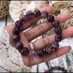 Super seven bracelet. Made with 10mm beads